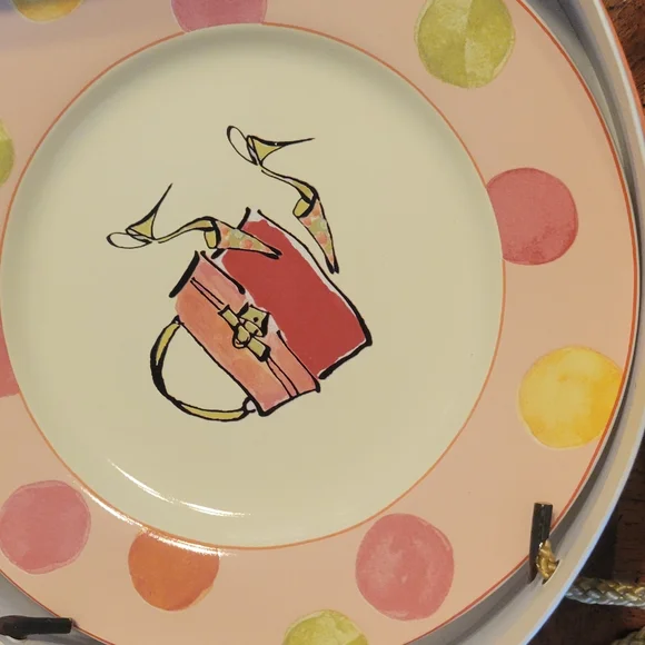 Rosanna Cream Plate - Picture 6 of 6